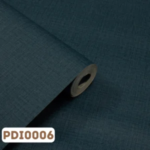 Papel de Parede Linho Azul Escuro - PDI0006