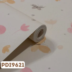 Papel de Parede Vinílico Infantil Borboleta Rosa - PDI9621