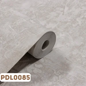 Papel de Parede Vinílico Texturizado Cinza Claro - PDL0085