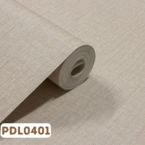 Papel de Parede Vinilico Linho Creme - PDL0401