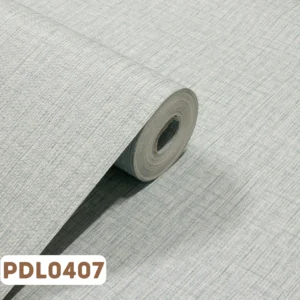 Papel de Parede Vinílico Linho Verde Claro - PDL0407