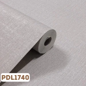 Papel de Parede Vinílico Cinza Claro - PDL1740
