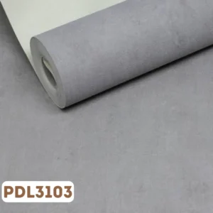 Papel de Parede Vinílico Cimento Queimado Cinza - PDL3103