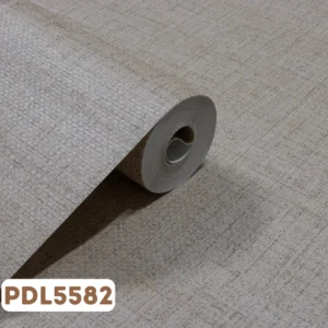 Papel de Parede Vinílico Linho Cinza Claro Trama - PDL5582