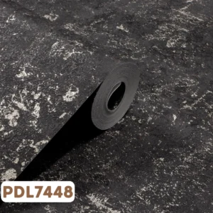 Papel de Parede Vinílico Texturizado Preto e Branco - PDL7448