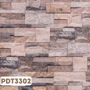 Papel de Parede Tijolos Canjiquinha Marrom - PDT3302