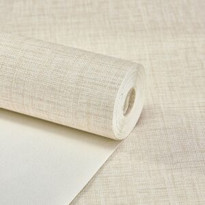 Papel de Parede Linho Texturizado Bege - CES - T545 - 4