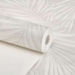 Papel de Parede Floral Cinza - CES - T556-4