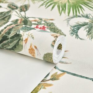 Papel de Parede Floral Branco - CES - TD18151