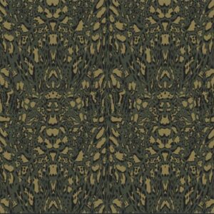 Papel de Parede Abstrato Verde Amarelo Queimado - P01/CC-000908
