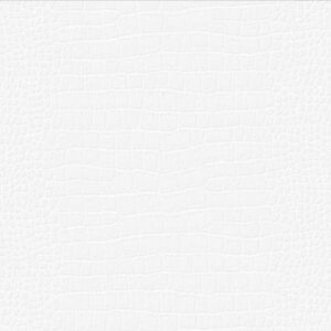 Papel de Parede Branco Estampa Croco  - IF-776012
