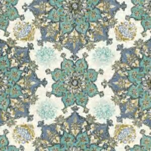 Papel de Parede Turquesa Mandala - IF-006001
