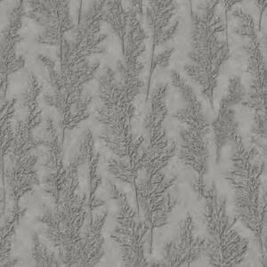 Papel de Parede Cinza Floral - IF-005116