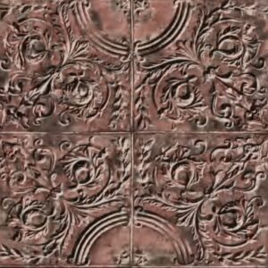 Papel de Parede Azulejo Vitoriano Rústico- IF-001603