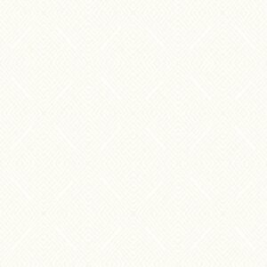 Papel de Parede Branco Texturizado Losangos - CS- 030201
