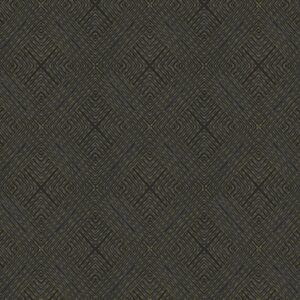 Papel de Parede Preto Marrom Geométrico Losangos - CS-030212