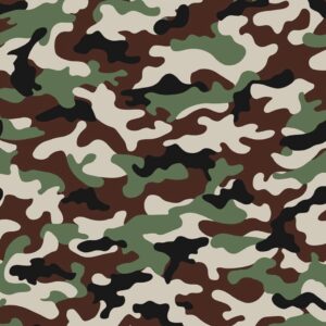 Papel de Parede Infantil Camuflagem Militar - MD-1822